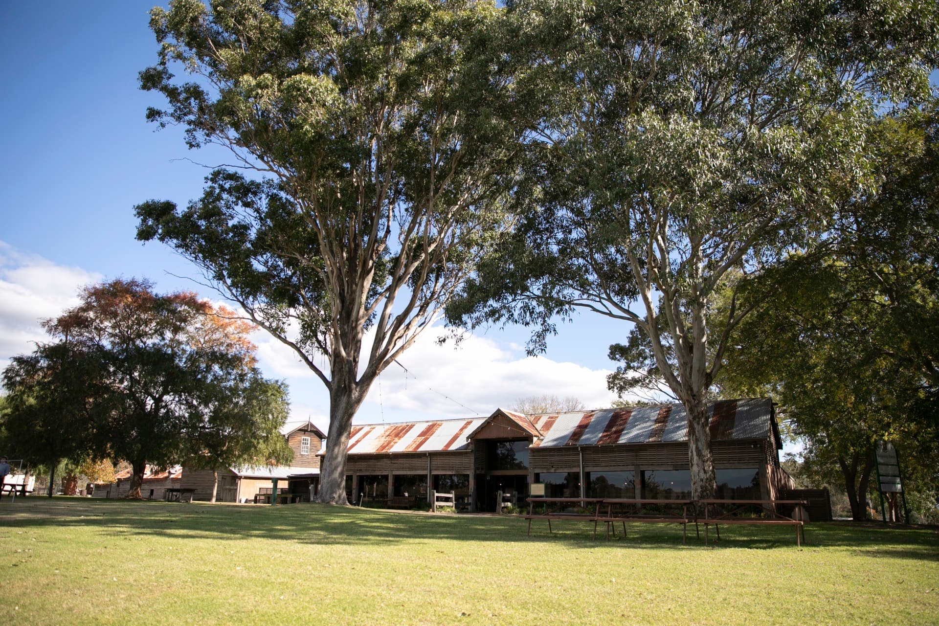 Estate vineyard wedding venue at Belgenny Farm